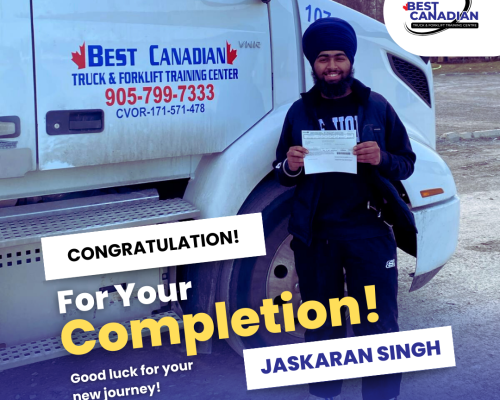 Best Canadian Truck Congrats Jaskaran Singh
